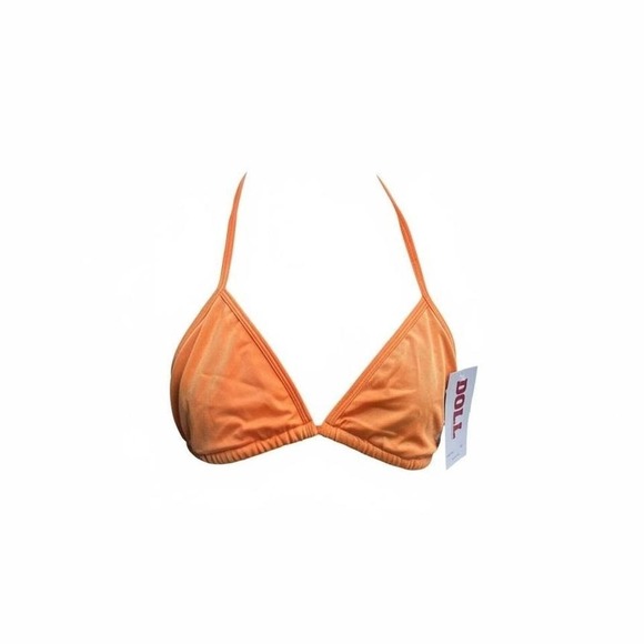 The Unbranded Brand Other - Doll Swimwear Orange- pink interior bikini top